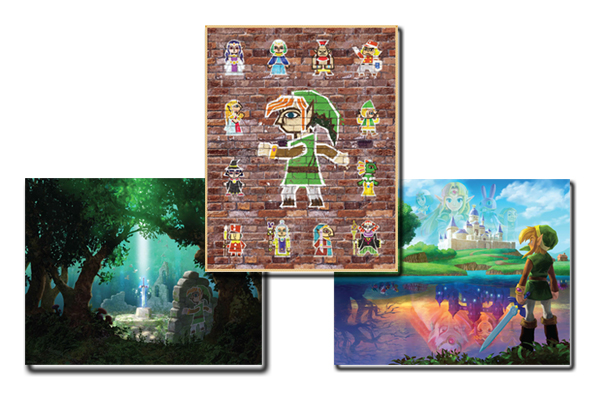Club Nintendo A Link Between Worlds Poster Set
